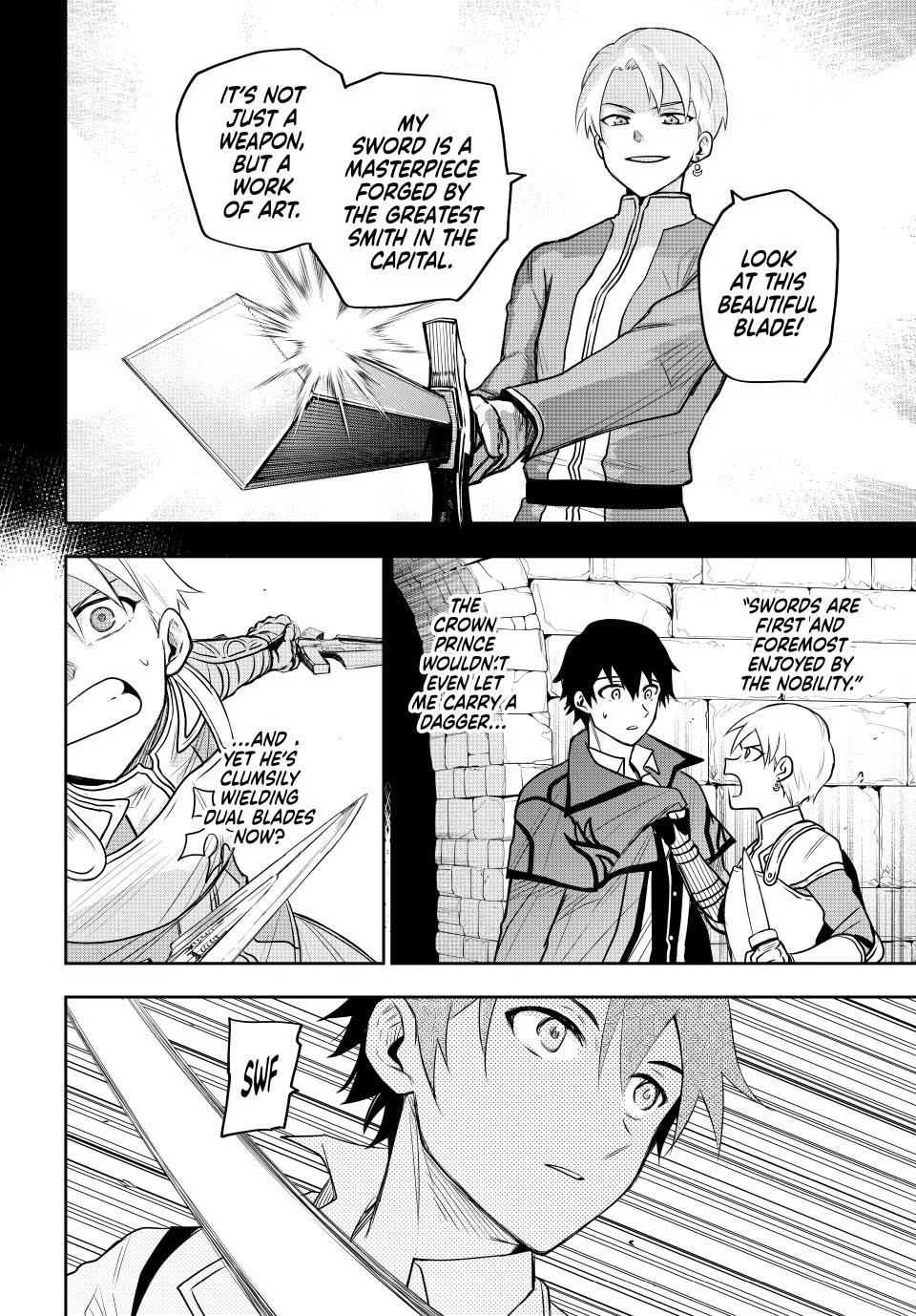 Mikata ga Yowasugite Hojo Mahou ni Tesshiteita Kyuutei Mahoushi, Tsuihou sarete Saikyou wo Mezashimasu Chap 23 - Next Chap 24
