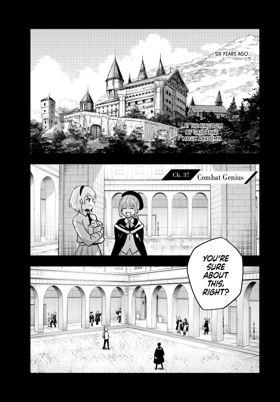 Mikata ga Yowasugite Hojo Mahou ni Tesshiteita Kyuutei Mahoushi, Tsuihou sarete Saikyou wo Mezashimasu Chap 37 - Next Chap 38