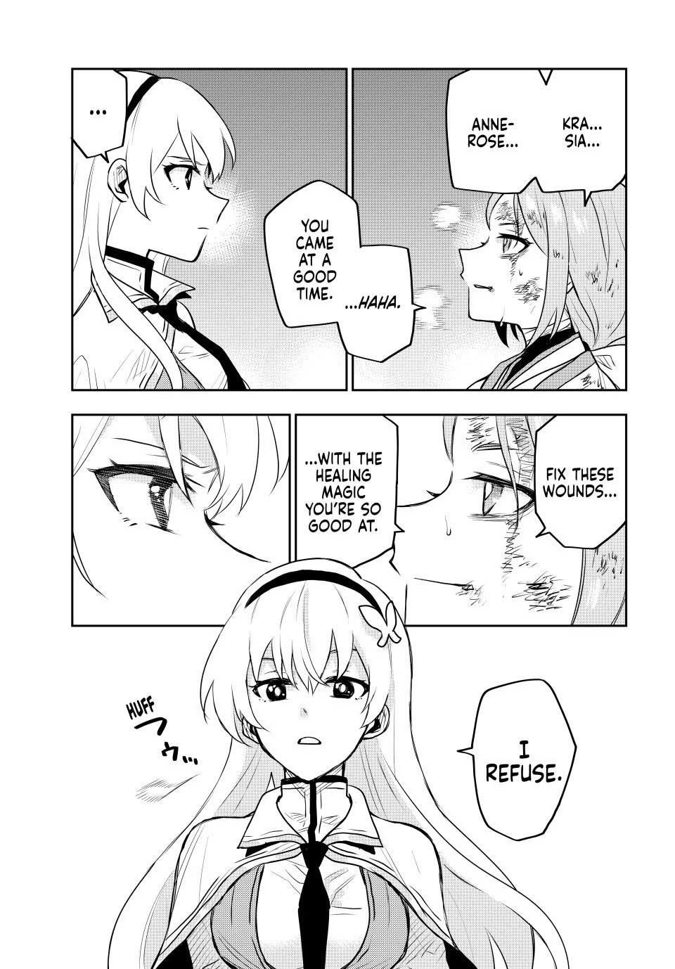 Mikata ga Yowa Sugite Hojo Mahou ni Toushite ita Kyuutei Mahou shi, Tsuihou Sarete Saikyou wo Mezasu Chap 30 - Next Chap 31