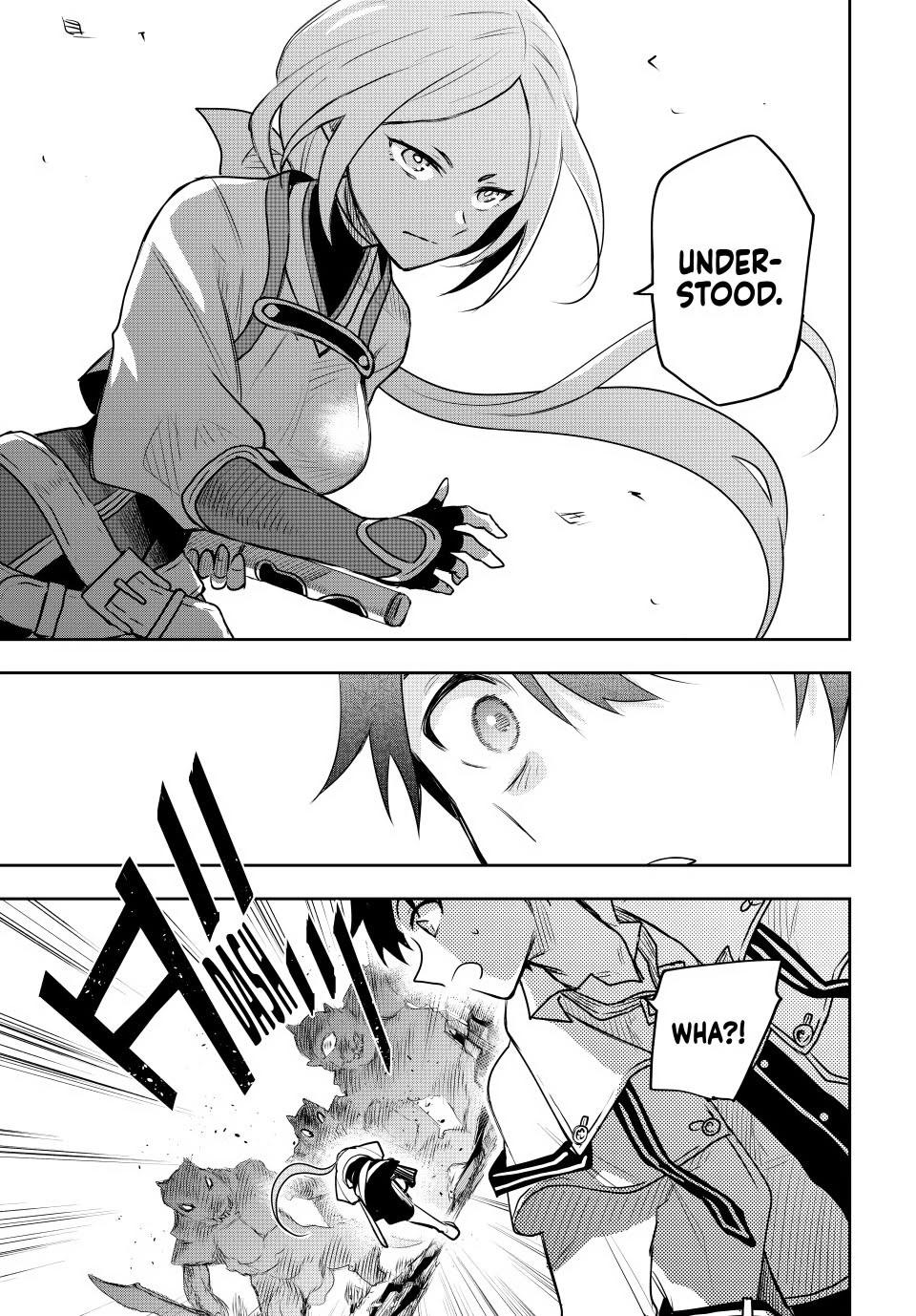 Mikata ga Yowa Sugite Hojo Mahou ni Toushite ita Kyuutei Mahou shi, Tsuihou Sarete Saikyou wo Mezasu Chap 31 - Next Chap 32