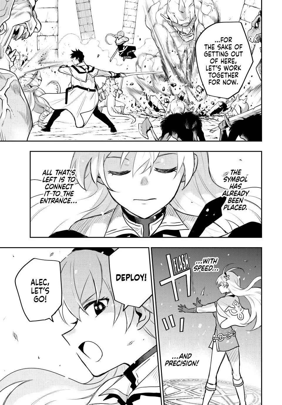 Mikata ga Yowasugite Hojo Mahou ni Tesshiteita Kyuutei Mahoushi, Tsuihou sarete Saikyou wo Mezashimasu Chap 31 - Next Chap 32