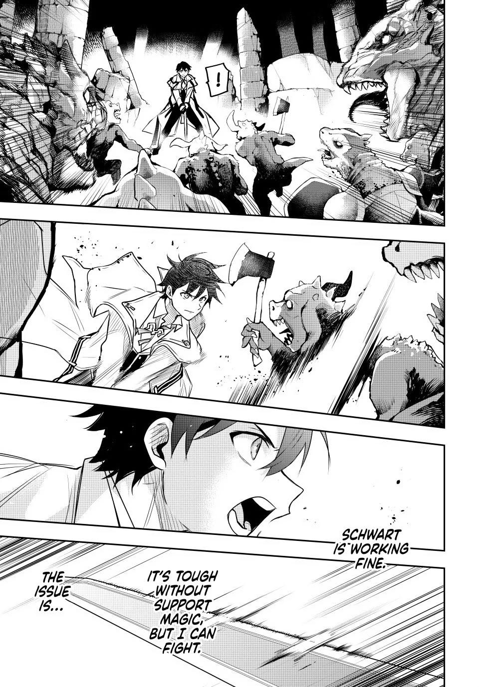 Mikata ga Yowa Sugite Hojo Mahou ni Toushite ita Kyuutei Mahou shi, Tsuihou Sarete Saikyou wo Mezasu Chap 31 - Next Chap 32