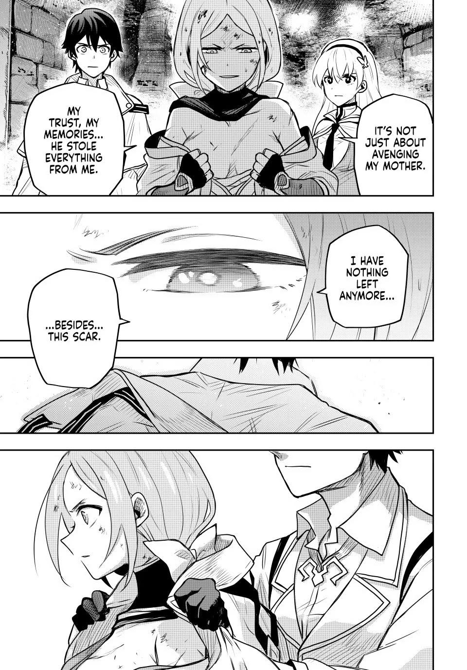 Mikata ga Yowa Sugite Hojo Mahou ni Toushite ita Kyuutei Mahou shi, Tsuihou Sarete Saikyou wo Mezasu Chap 33 - Next Chap 34