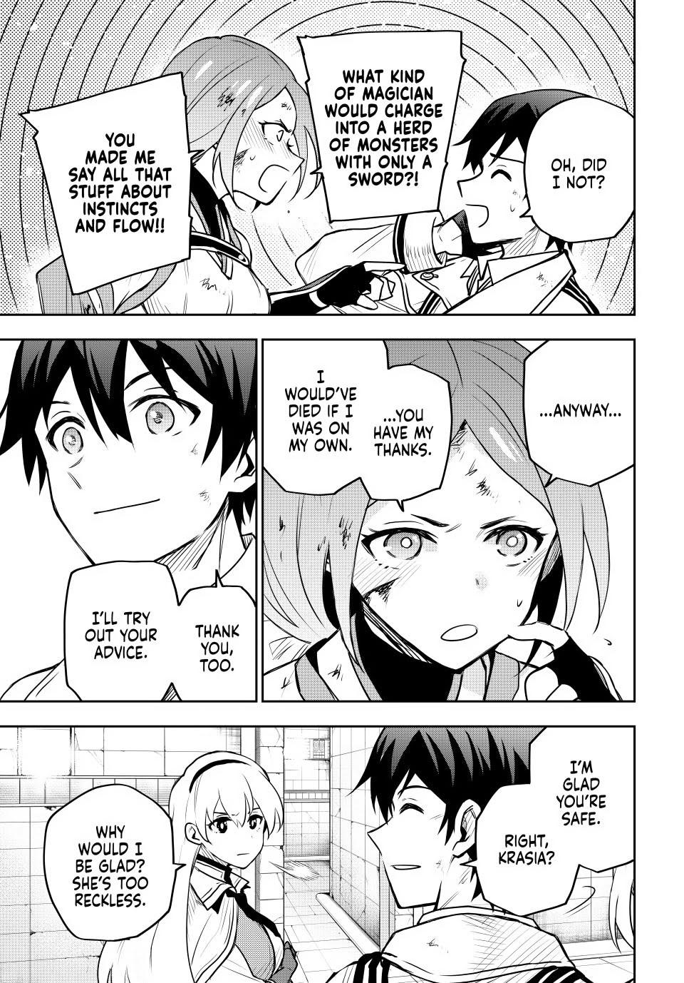 Mikata ga Yowasugite Hojo Mahou ni Tesshiteita Kyuutei Mahoushi, Tsuihou sarete Saikyou wo Mezashimasu Chap 33 - Next Chap 34