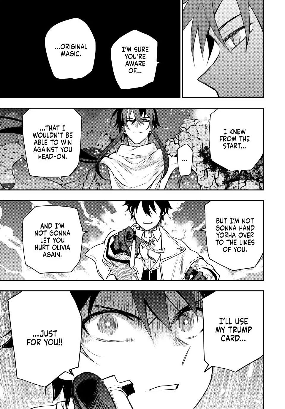 Mikata ga Yowa Sugite Hojo Mahou ni Toushite ita Kyuutei Mahou shi, Tsuihou Sarete Saikyou wo Mezasu Chap 44 - Next Chap 45