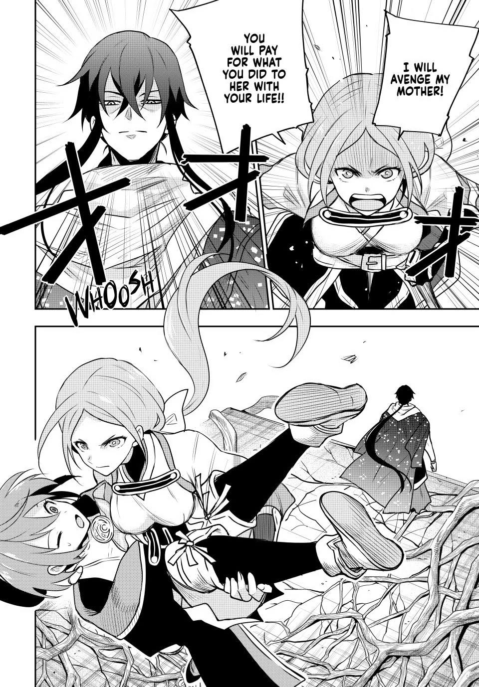 Mikata ga Yowasugite Hojo Mahou ni Tesshiteita Kyuutei Mahoushi, Tsuihou sarete Saikyou wo Mezashimasu Chap 42 - Next Chap 43