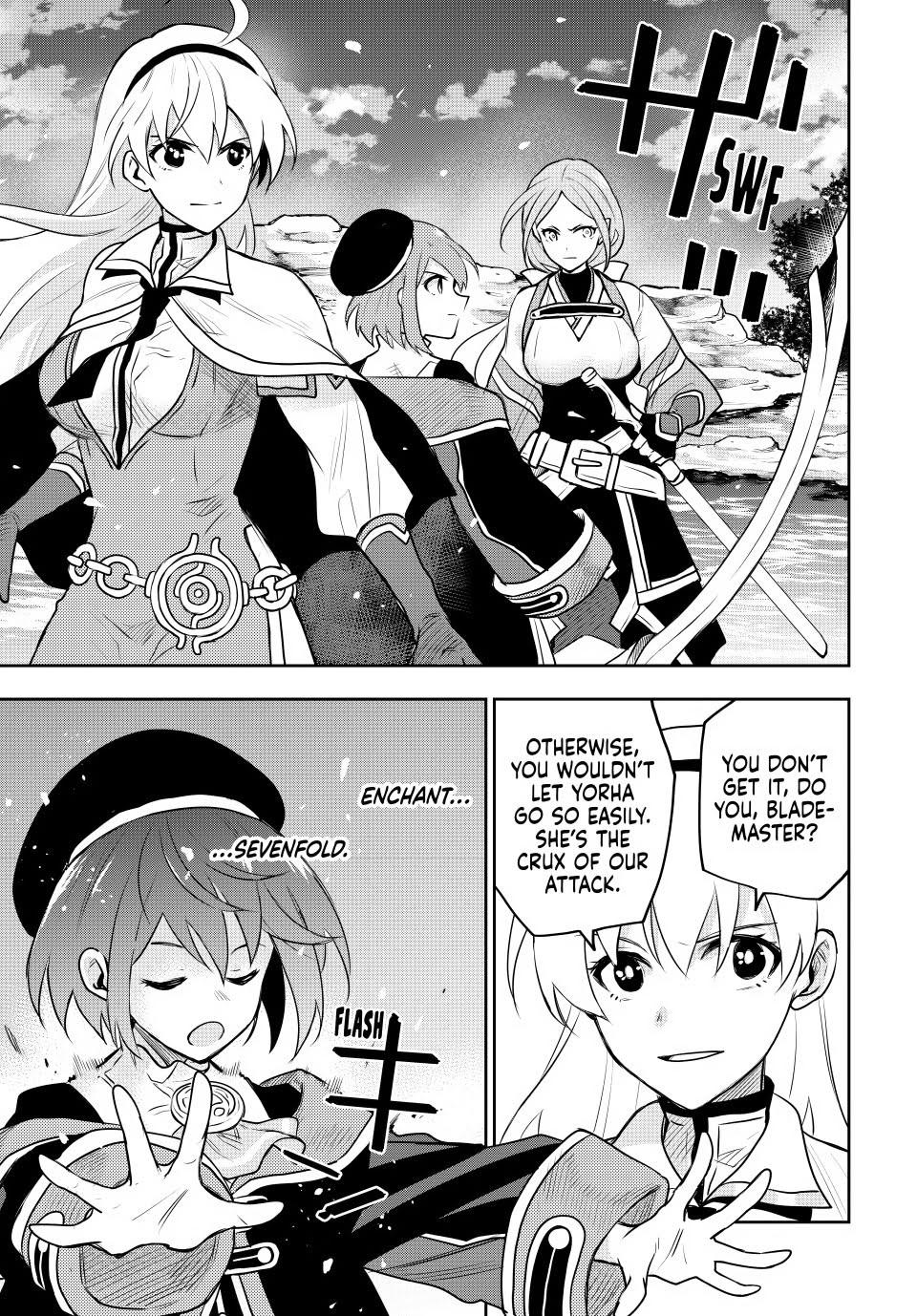Mikata ga Yowasugite Hojo Mahou ni Tesshiteita Kyuutei Mahoushi, Tsuihou sarete Saikyou wo Mezashimasu Chap 42 - Next Chap 43