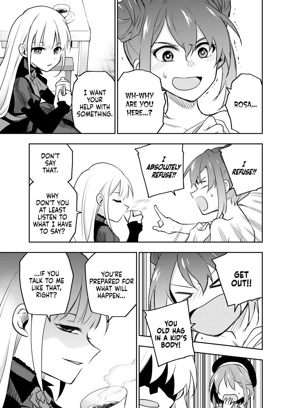 Mikata ga Yowasugite Hojo Mahou ni Tesshiteita Kyuutei Mahoushi, Tsuihou sarete Saikyou wo Mezashimasu Chap 57 - Next Chap 58