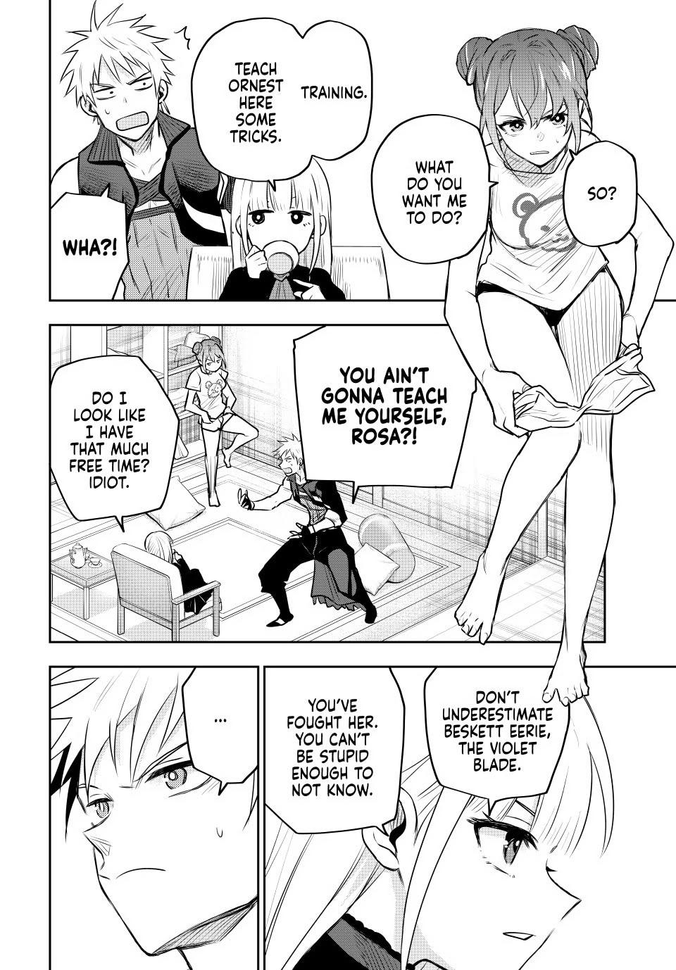 Mikata ga Yowa Sugite Hojo Mahou ni Toushite ita Kyuutei Mahou shi, Tsuihou Sarete Saikyou wo Mezasu Chap 57 - Next Chap 58