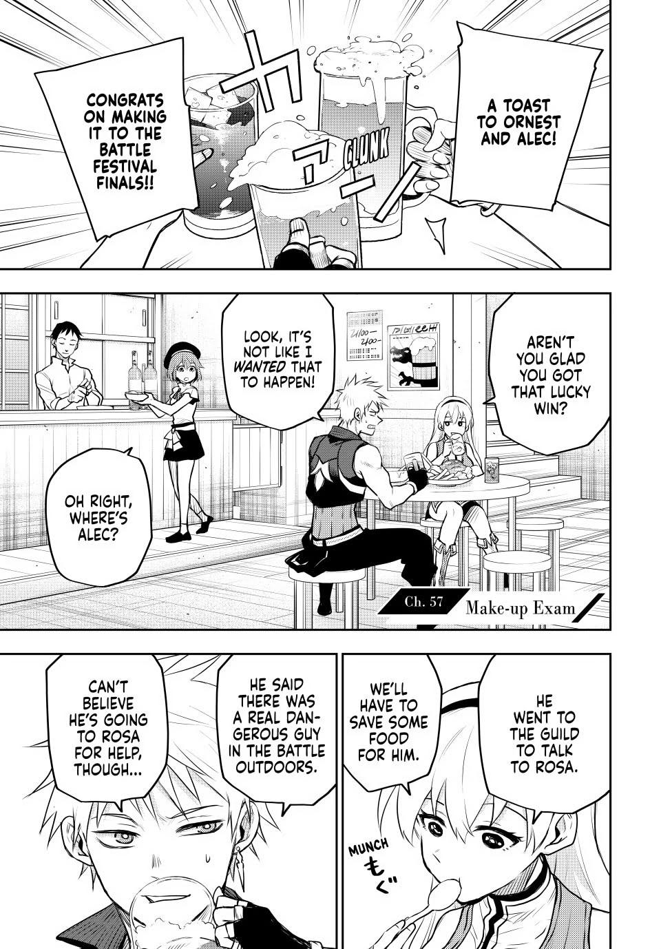 Mikata ga Yowa Sugite Hojo Mahou ni Toushite ita Kyuutei Mahou shi, Tsuihou Sarete Saikyou wo Mezasu Chap 57 - Next Chap 58
