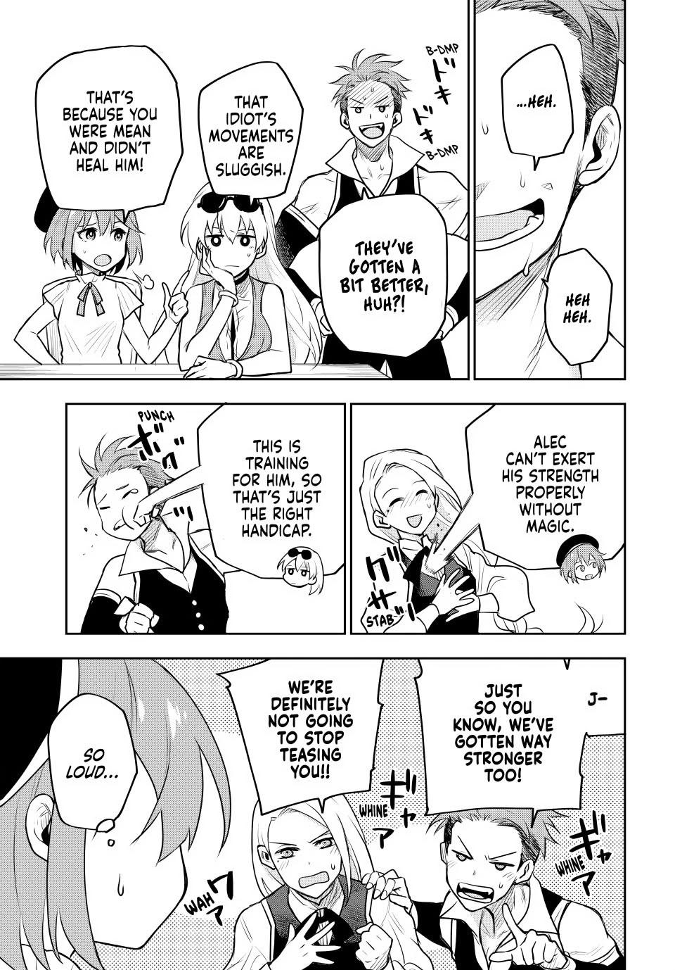 Mikata ga Yowa Sugite Hojo Mahou ni Toushite ita Kyuutei Mahou shi, Tsuihou Sarete Saikyou wo Mezasu Chap 54 - Next Chap 55