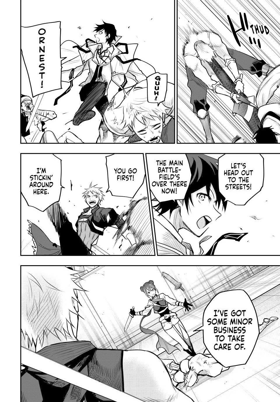 Mikata ga Yowa Sugite Hojo Mahou ni Toushite ita Kyuutei Mahou shi, Tsuihou Sarete Saikyou wo Mezasu Chap 54 - Next Chap 55