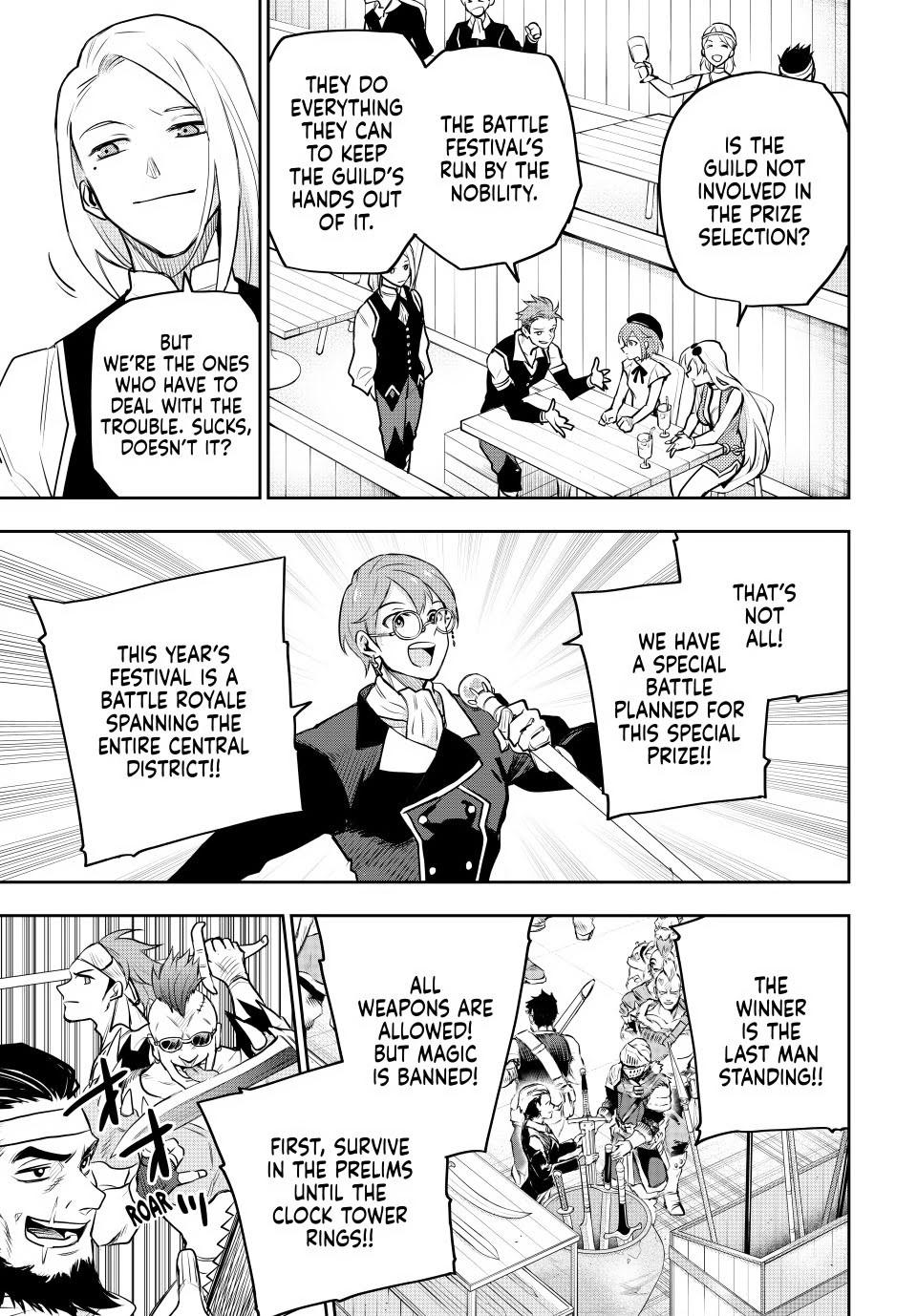 Mikata ga Yowa Sugite Hojo Mahou ni Toushite ita Kyuutei Mahou shi, Tsuihou Sarete Saikyou wo Mezasu Chap 54 - Next Chap 55