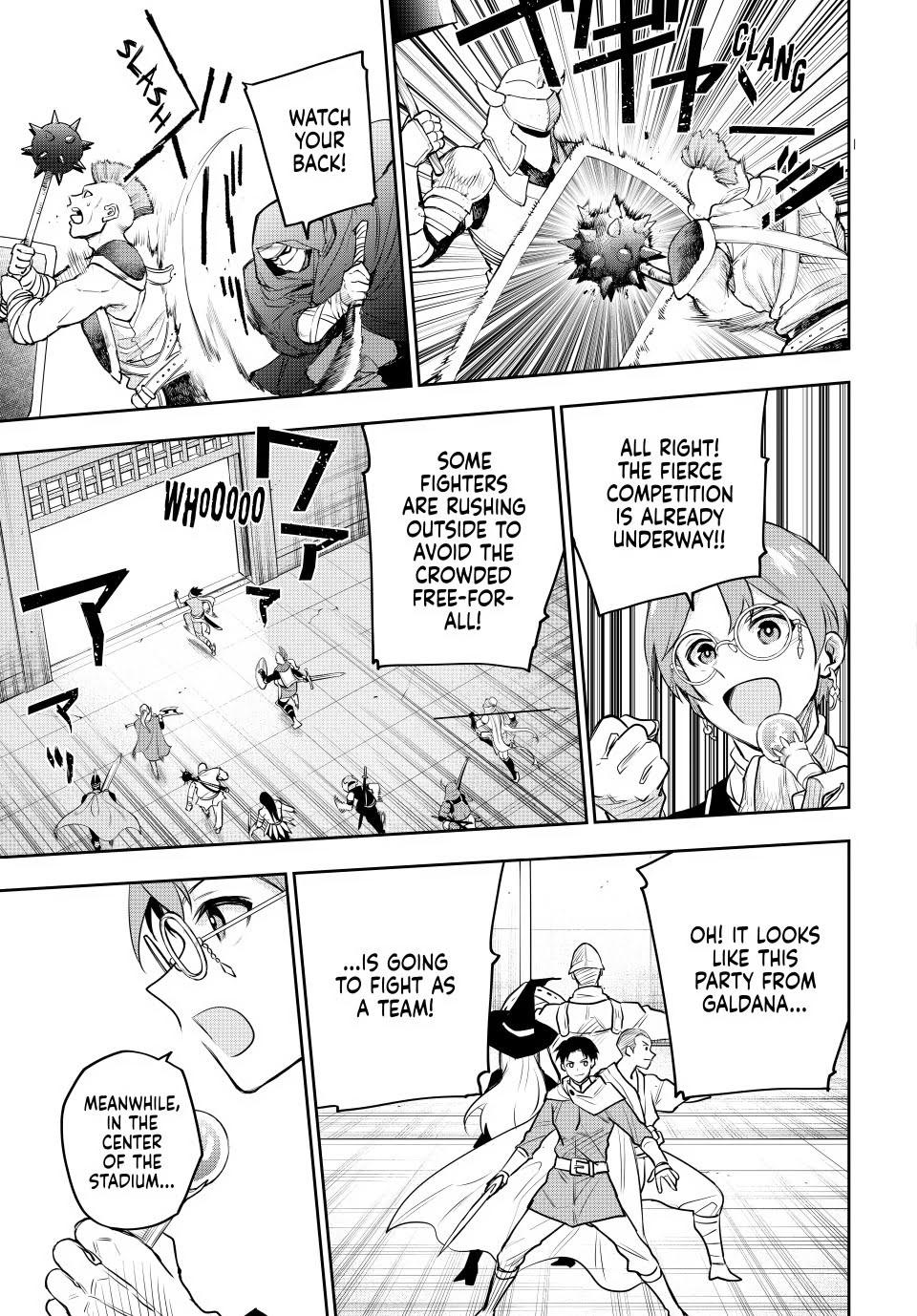 Mikata ga Yowa Sugite Hojo Mahou ni Toushite ita Kyuutei Mahou shi, Tsuihou Sarete Saikyou wo Mezasu Chap 54 - Next Chap 55