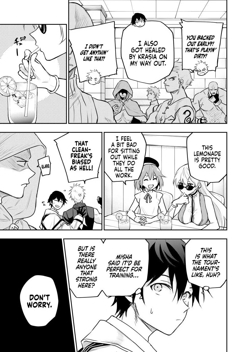 Mikata ga Yowa Sugite Hojo Mahou ni Toushite ita Kyuutei Mahou shi, Tsuihou Sarete Saikyou wo Mezasu Chap 54 - Next Chap 55