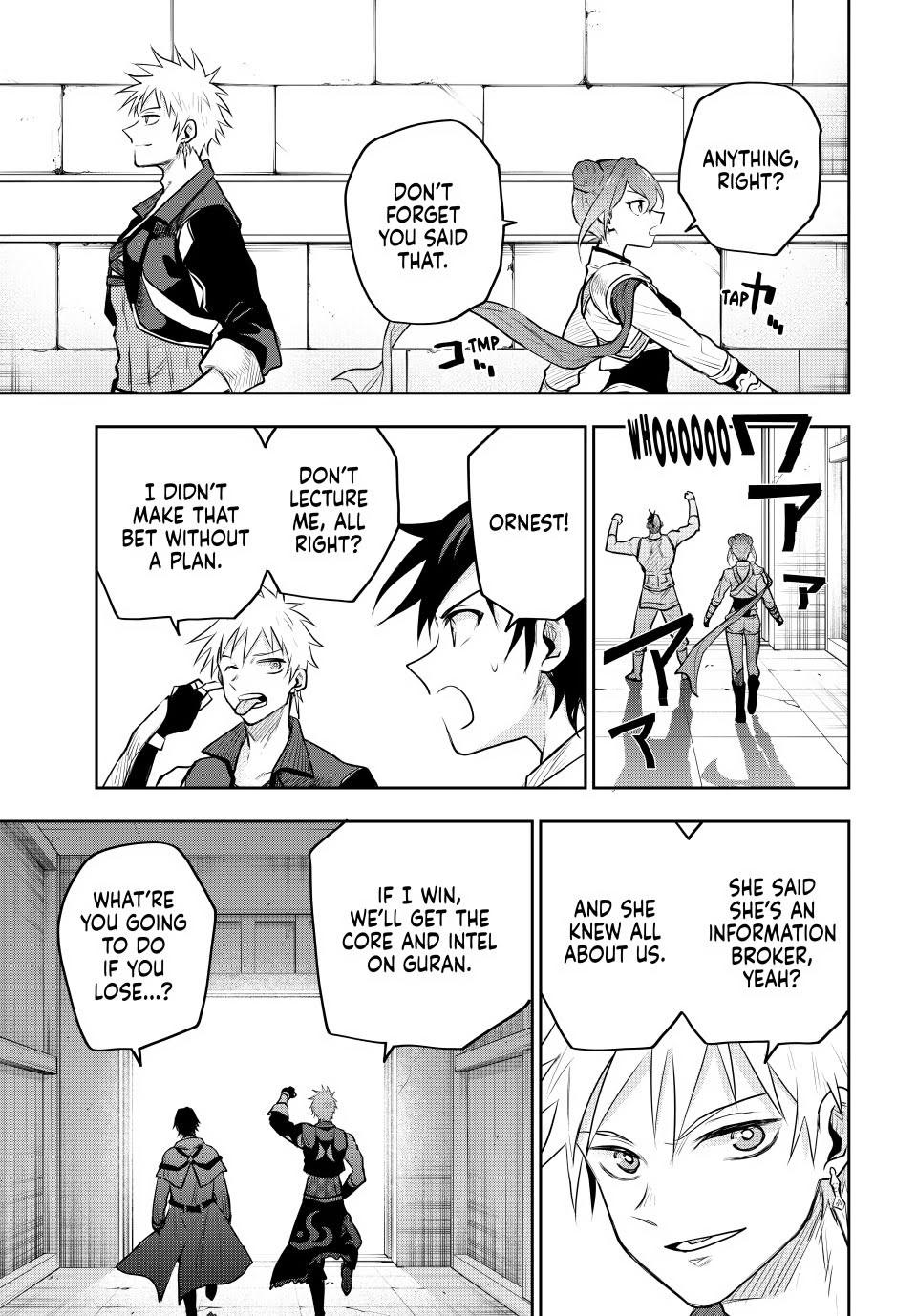 Mikata ga Yowa Sugite Hojo Mahou ni Toushite ita Kyuutei Mahou shi, Tsuihou Sarete Saikyou wo Mezasu Chap 54 - Next Chap 55