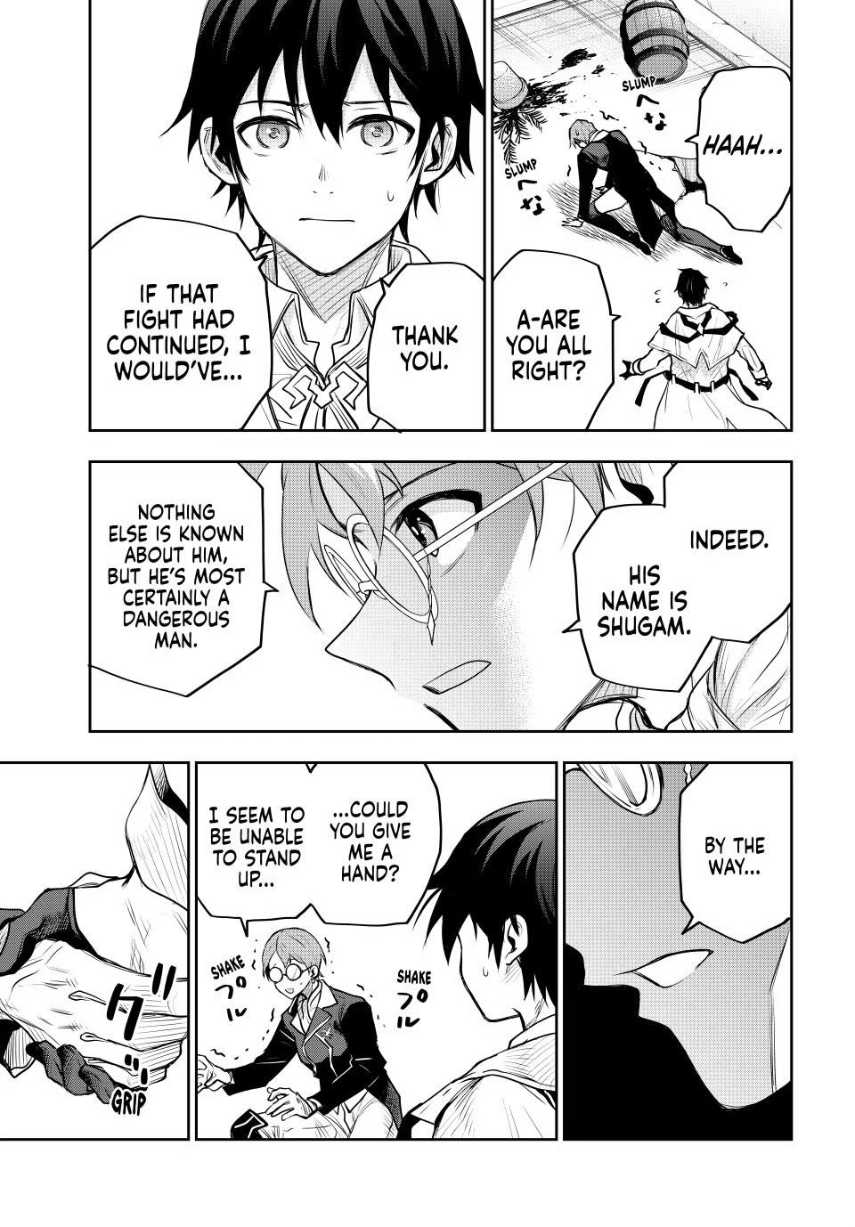 Mikata ga Yowa Sugite Hojo Mahou ni Toushite ita Kyuutei Mahou shi, Tsuihou Sarete Saikyou wo Mezasu Chap 56 - Next Chap 57
