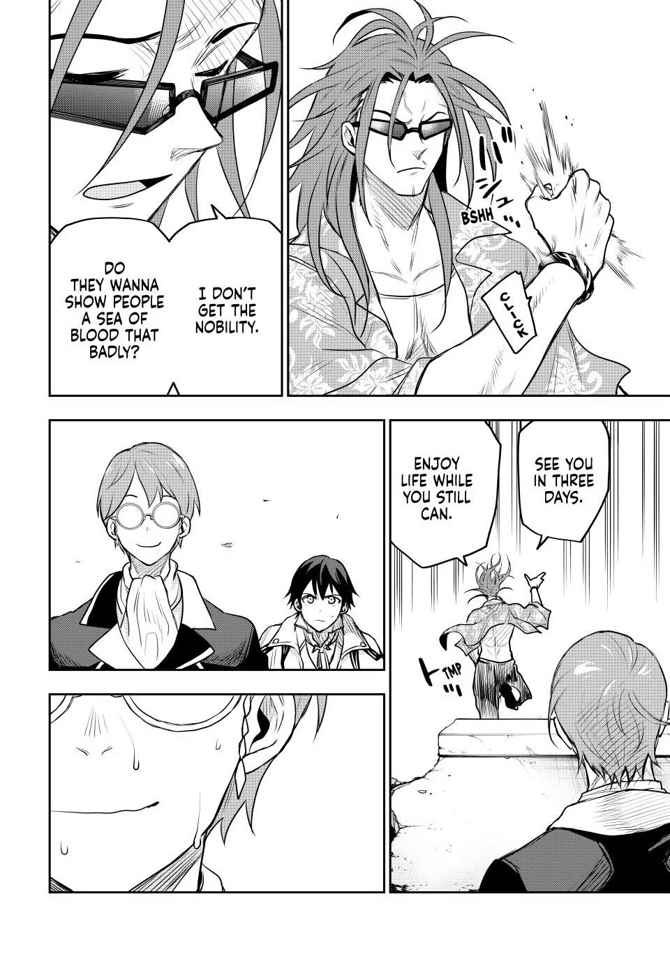 Mikata ga Yowa Sugite Hojo Mahou ni Toushite ita Kyuutei Mahou shi, Tsuihou Sarete Saikyou wo Mezasu Chap 56 - Next Chap 57