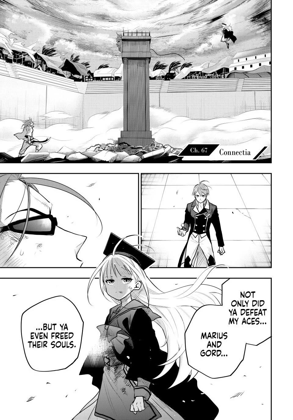 Mikata ga Yowa Sugite Hojo Mahou ni Toushite ita Kyuutei Mahou shi, Tsuihou Sarete Saikyou wo Mezasu Chap 67 - Next Chap 68