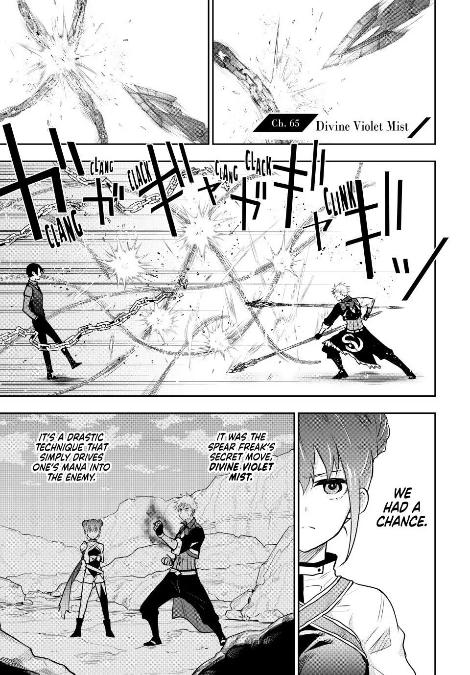 Mikata ga Yowa Sugite Hojo Mahou ni Toushite ita Kyuutei Mahou shi, Tsuihou Sarete Saikyou wo Mezasu Chap 65 - Next Chap 66