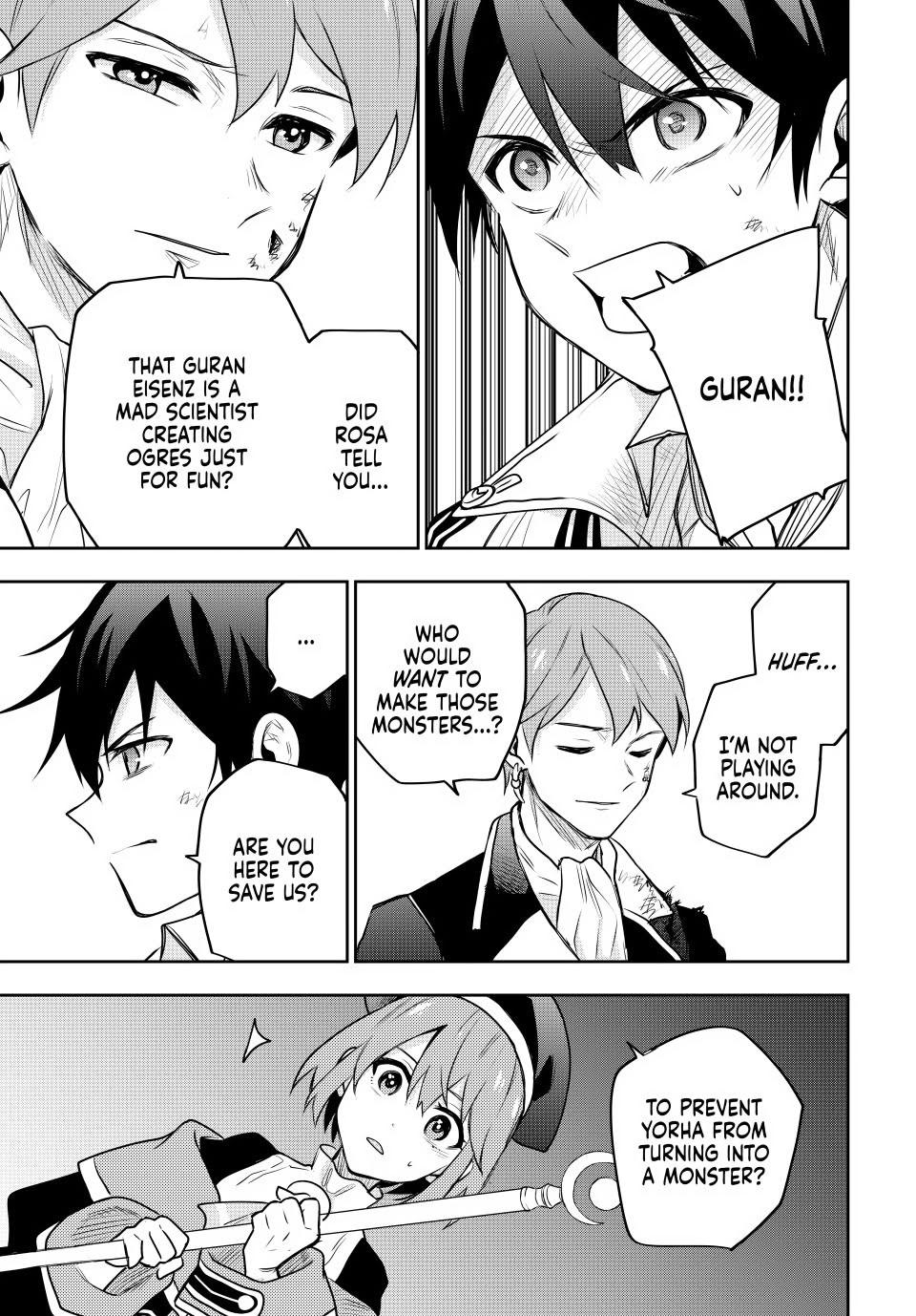 Mikata ga Yowa Sugite Hojo Mahou ni Toushite ita Kyuutei Mahou shi, Tsuihou Sarete Saikyou wo Mezasu Chap 69 - Next Chap 70