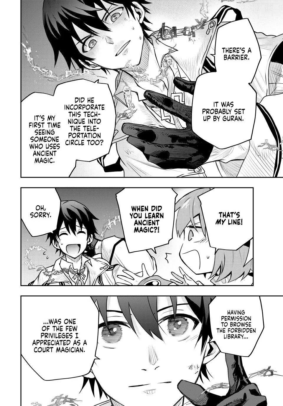 Mikata ga Yowa Sugite Hojo Mahou ni Toushite ita Kyuutei Mahou shi, Tsuihou Sarete Saikyou wo Mezasu Chap 69 - Next Chap 70