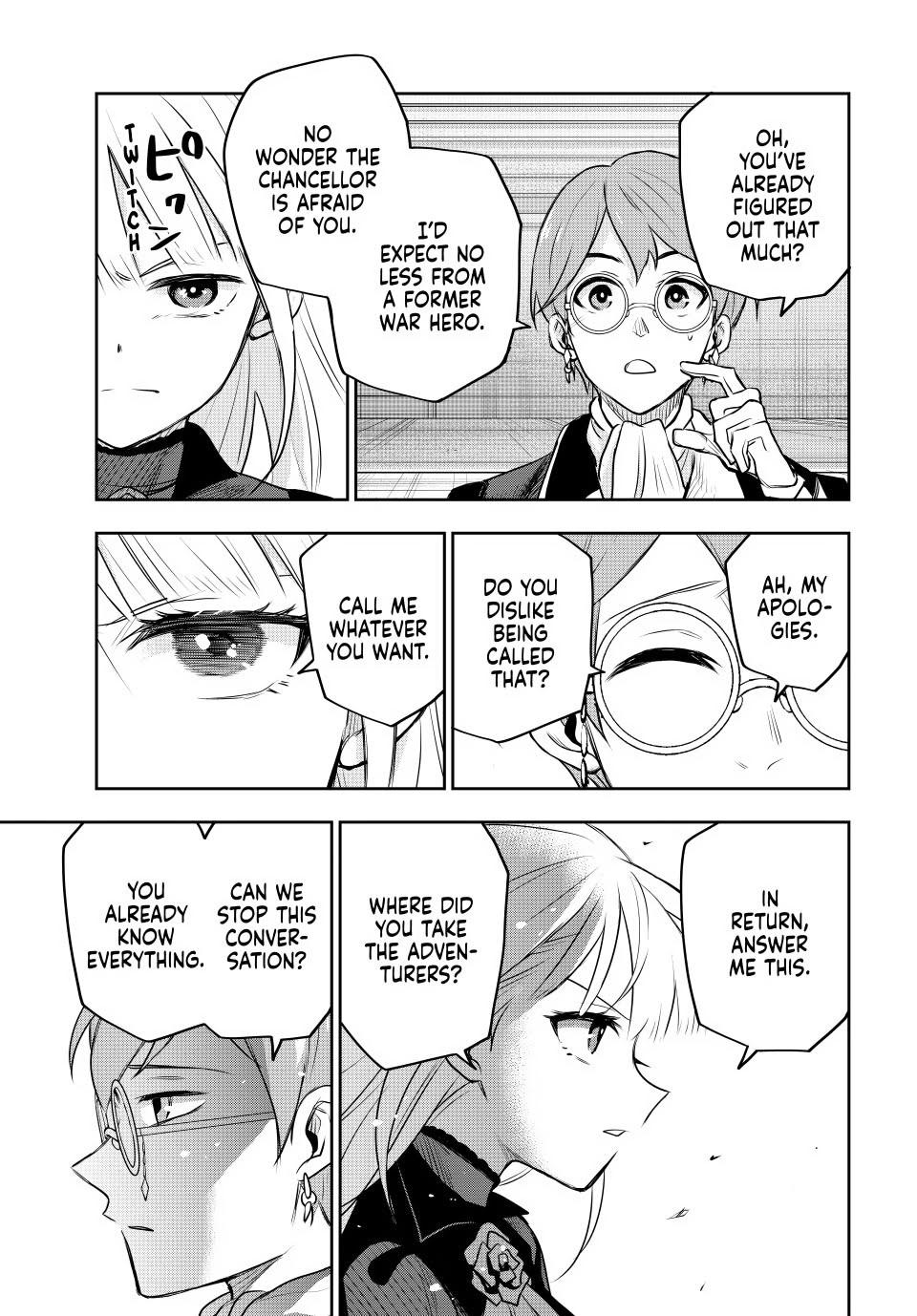 Mikata ga Yowasugite Hojo Mahou ni Tesshiteita Kyuutei Mahoushi, Tsuihou sarete Saikyou wo Mezashimasu Chap 60 - Next Chap 61