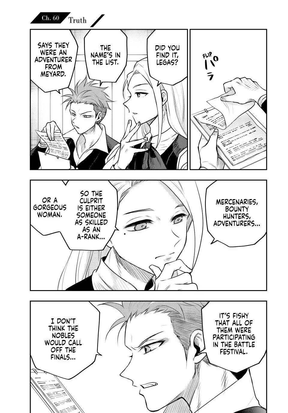 Mikata ga Yowa Sugite Hojo Mahou ni Toushite ita Kyuutei Mahou shi, Tsuihou Sarete Saikyou wo Mezasu Chap 60 - Next Chap 61