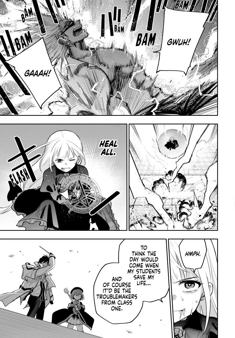 Mikata ga Yowa Sugite Hojo Mahou ni Toushite ita Kyuutei Mahou shi, Tsuihou Sarete Saikyou wo Mezasu Chap 63 - Next Chap 64