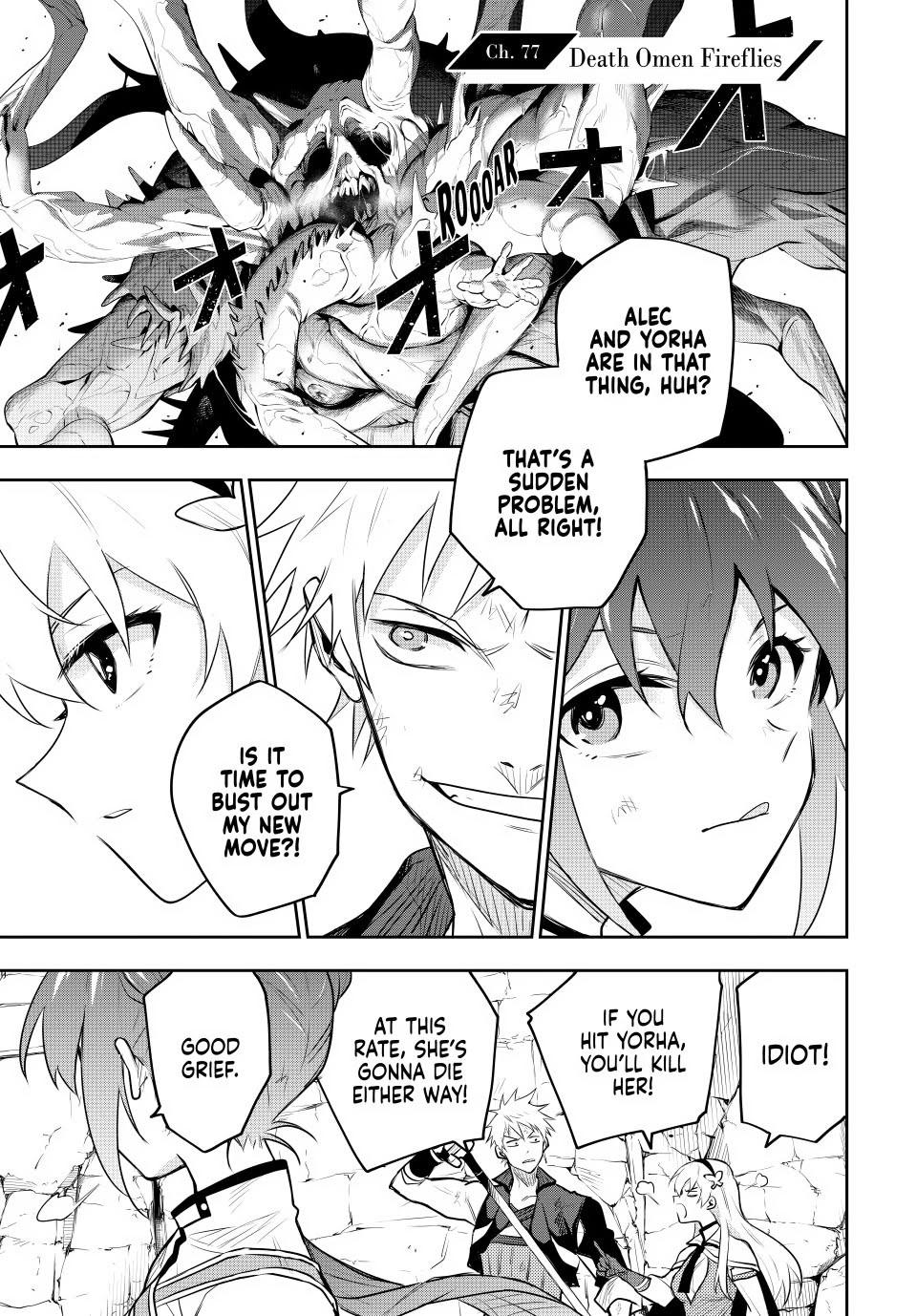 Mikata ga Yowa Sugite Hojo Mahou ni Toushite ita Kyuutei Mahou shi, Tsuihou Sarete Saikyou wo Mezasu Chap 77 - Next Chap 78