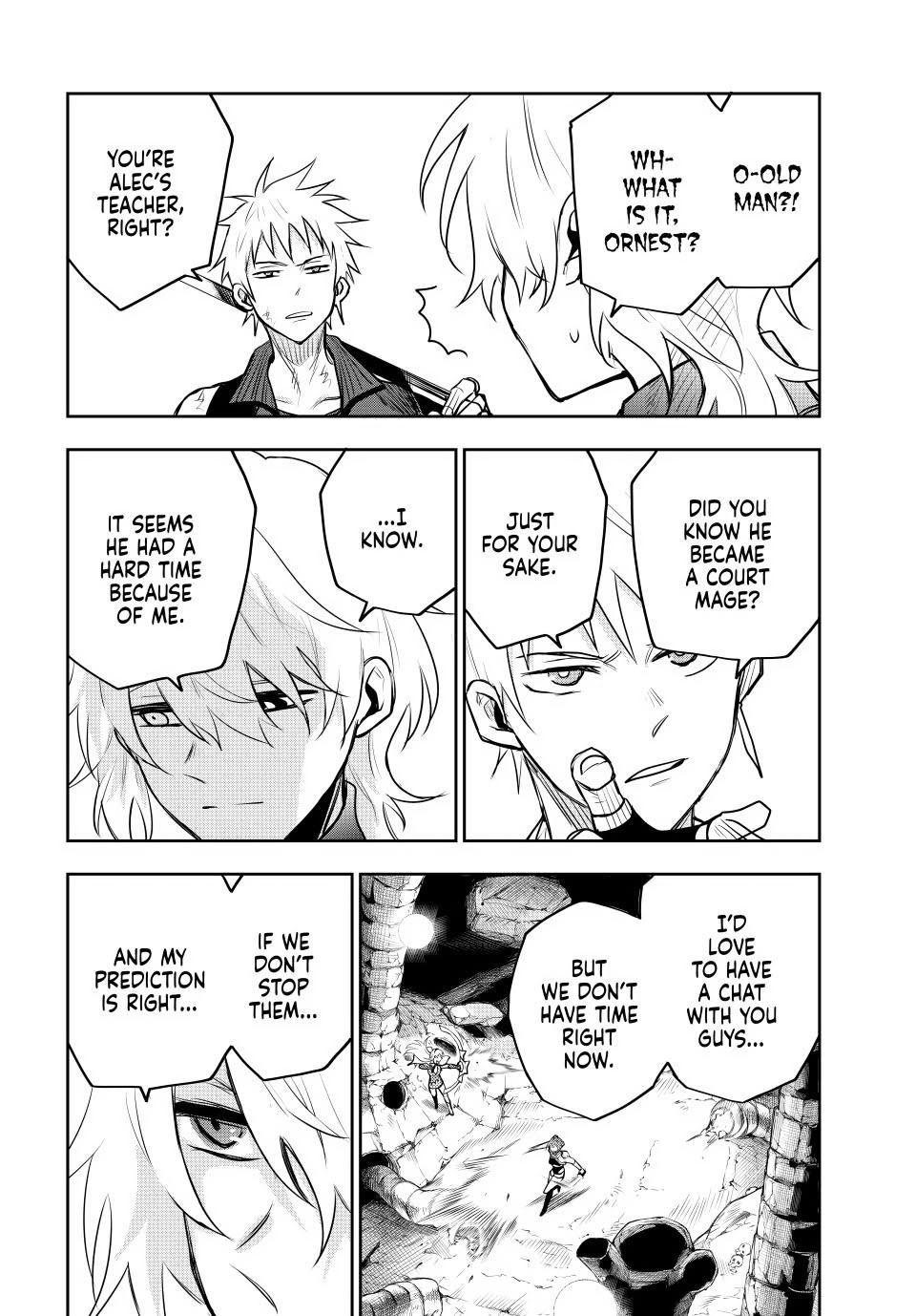 Mikata ga Yowasugite Hojo Mahou ni Tesshiteita Kyuutei Mahoushi, Tsuihou sarete Saikyou wo Mezashimasu Chap 73 - Next Chap 74