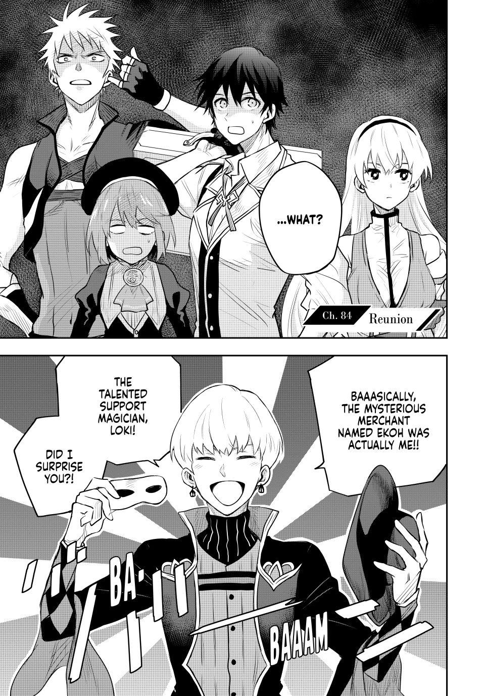 Mikata ga Yowa Sugite Hojo Mahou ni Toushite ita Kyuutei Mahou shi, Tsuihou Sarete Saikyou wo Mezasu Chap 84 - Next Chap 85