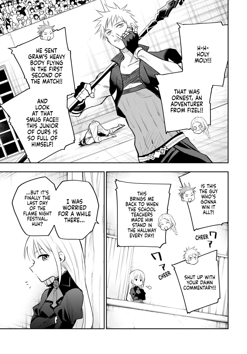 Mikata ga Yowa Sugite Hojo Mahou ni Toushite ita Kyuutei Mahou shi, Tsuihou Sarete Saikyou wo Mezasu Chap 80 - Next Chap 81