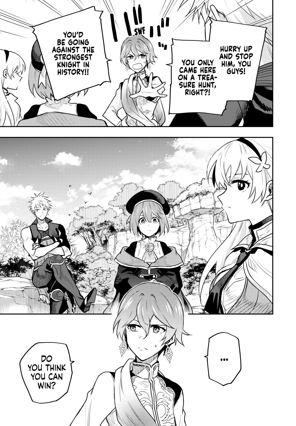 Mikata ga Yowa Sugite Hojo Mahou ni Toushite ita Kyuutei Mahou shi, Tsuihou Sarete Saikyou wo Mezasu Chap 97 - Next Chap 98