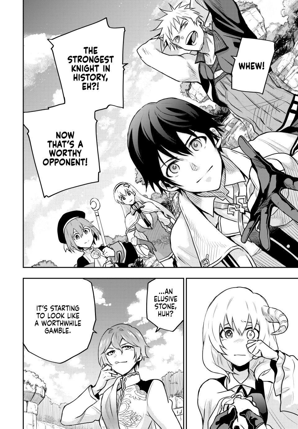 Mikata ga Yowasugite Hojo Mahou ni Tesshiteita Kyuutei Mahoushi, Tsuihou sarete Saikyou wo Mezashimasu Chap 97 - Next Chap 98