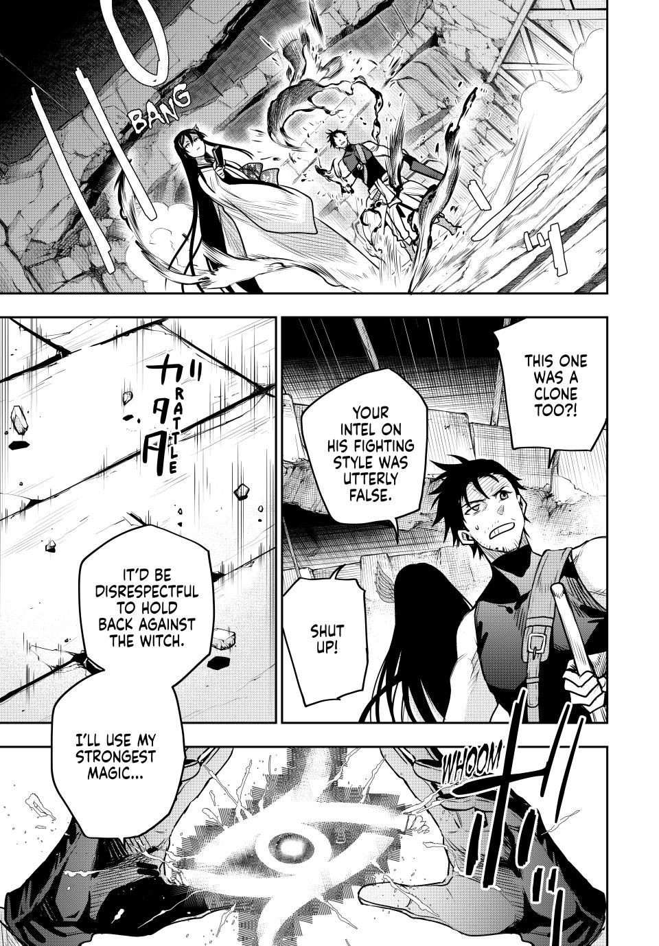 Mikata ga Yowa Sugite Hojo Mahou ni Toushite ita Kyuutei Mahou shi, Tsuihou Sarete Saikyou wo Mezasu Chap 96 - Next Chap 97