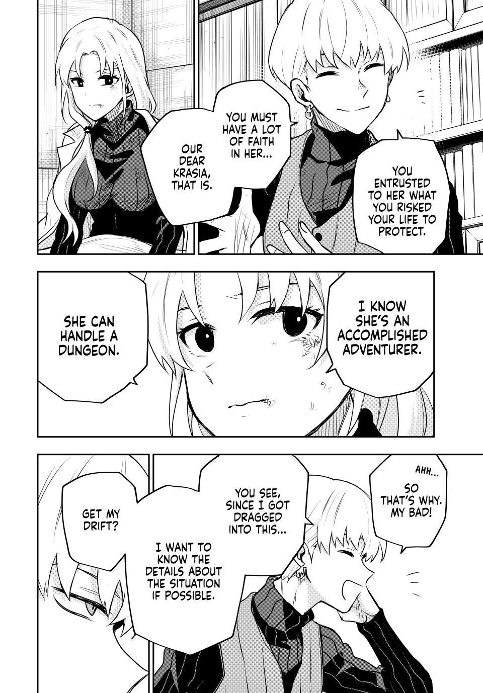Mikata ga Yowa Sugite Hojo Mahou ni Toushite ita Kyuutei Mahou shi, Tsuihou Sarete Saikyou wo Mezasu Chap 98 - Next Chap 99
