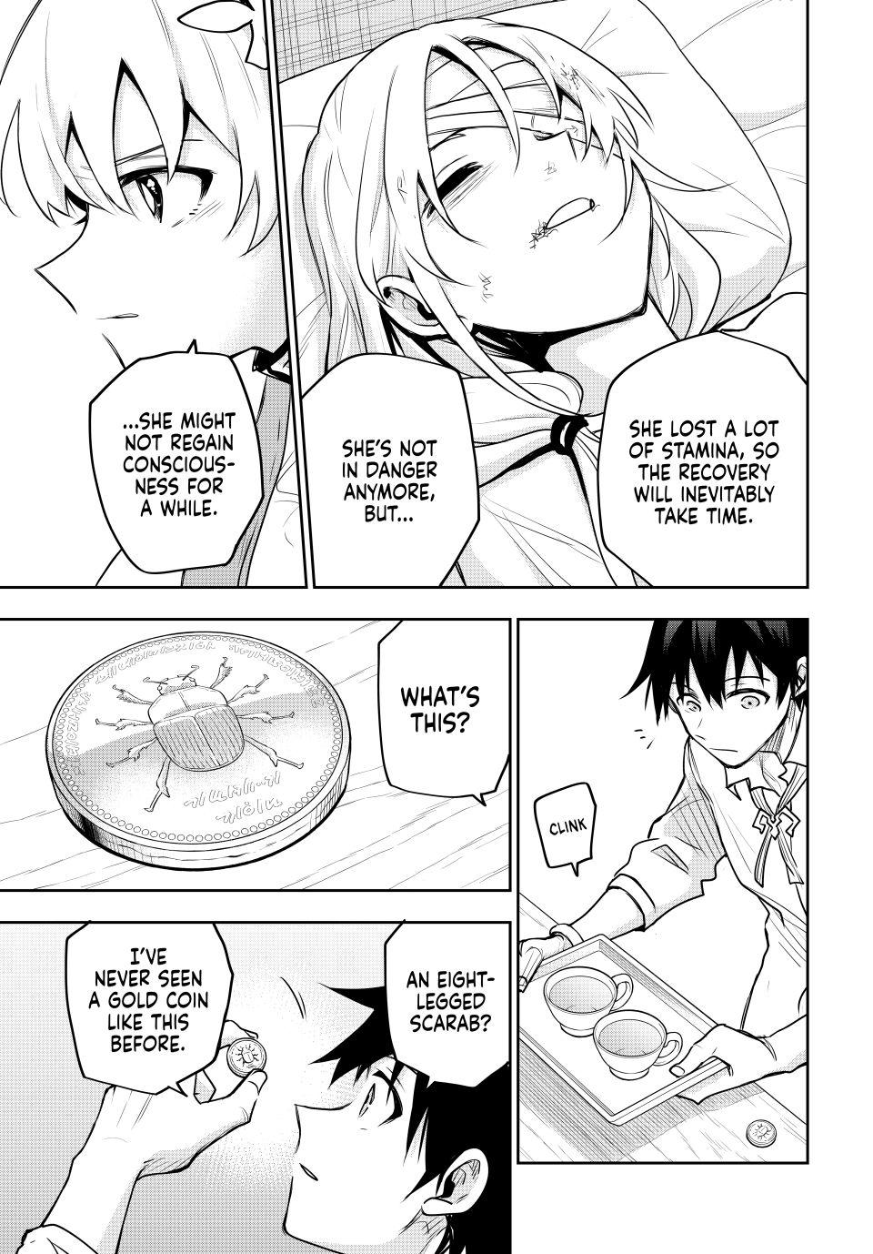 Mikata ga Yowasugite Hojo Mahou ni Tesshiteita Kyuutei Mahoushi, Tsuihou sarete Saikyou wo Mezashimasu Chap 90 - Next Chap 91