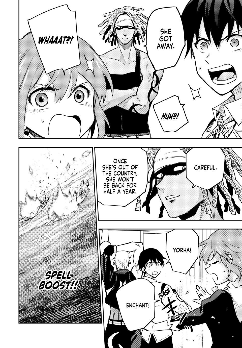 Mikata ga Yowa Sugite Hojo Mahou ni Toushite ita Kyuutei Mahou shi, Tsuihou Sarete Saikyou wo Mezasu Chap 92 - Next Chap 93