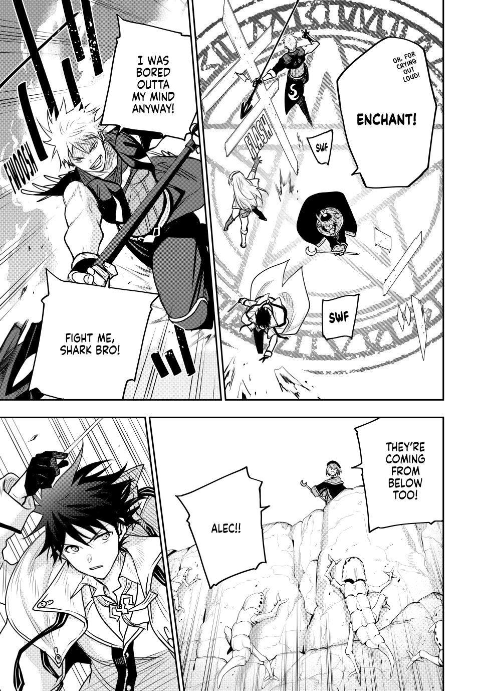 Mikata ga Yowasugite Hojo Mahou ni Tesshiteita Kyuutei Mahoushi, Tsuihou sarete Saikyou wo Mezashimasu Chap 93 - Next Chap 94
