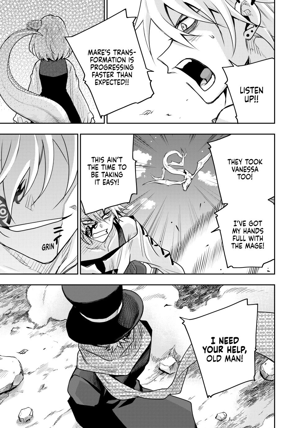 Mikata ga Yowasugite Hojo Mahou ni Tesshiteita Kyuutei Mahoushi, Tsuihou sarete Saikyou wo Mezashimasu Chap 107 - Next Chap 108
