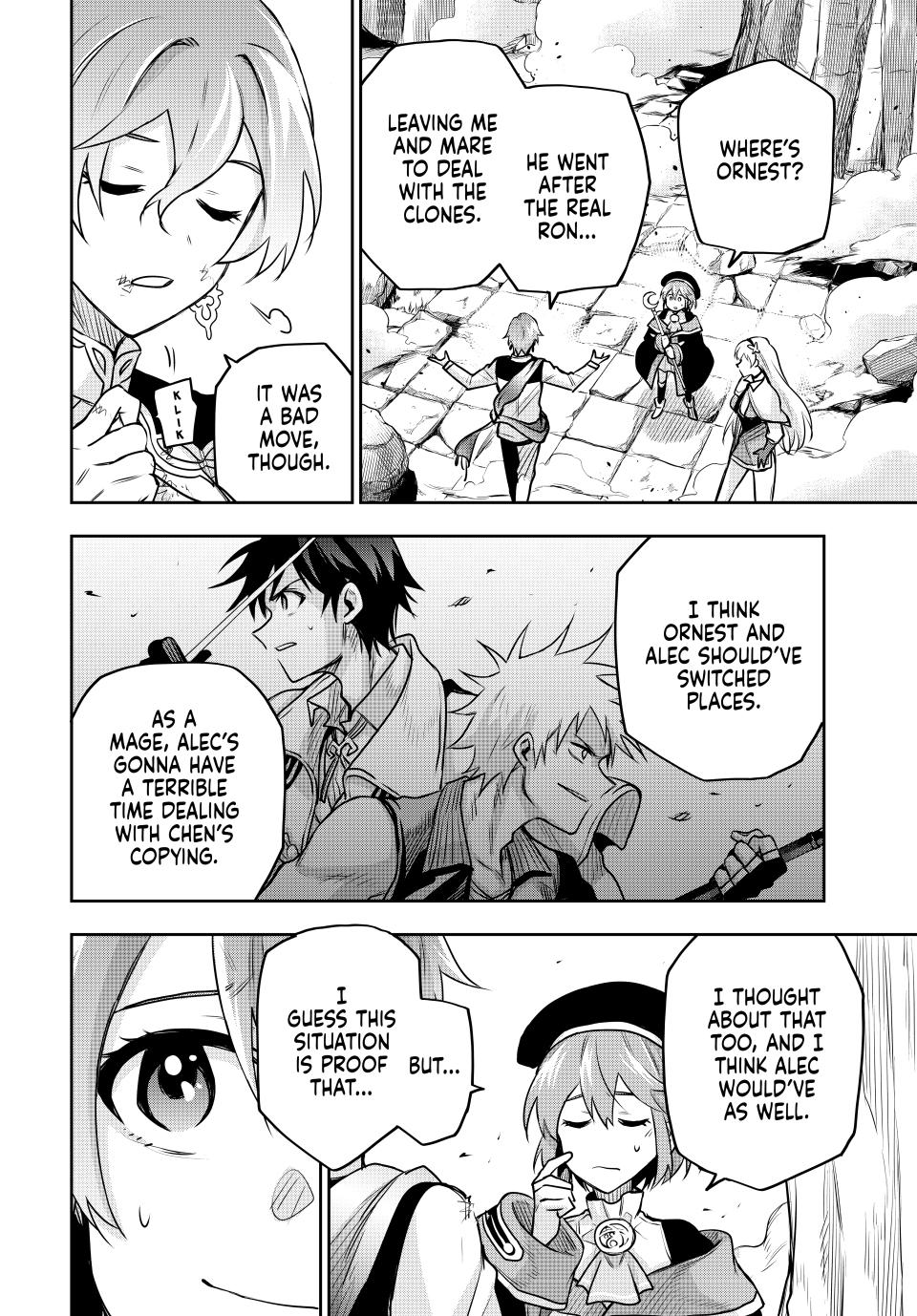 Mikata ga Yowasugite Hojo Mahou ni Tesshiteita Kyuutei Mahoushi, Tsuihou sarete Saikyou wo Mezashimasu Chap 105 - Next Chap 106