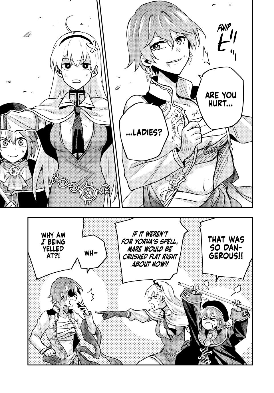 Mikata ga Yowa Sugite Hojo Mahou ni Toushite ita Kyuutei Mahou shi, Tsuihou Sarete Saikyou wo Mezasu Chap 105 - Next Chap 106