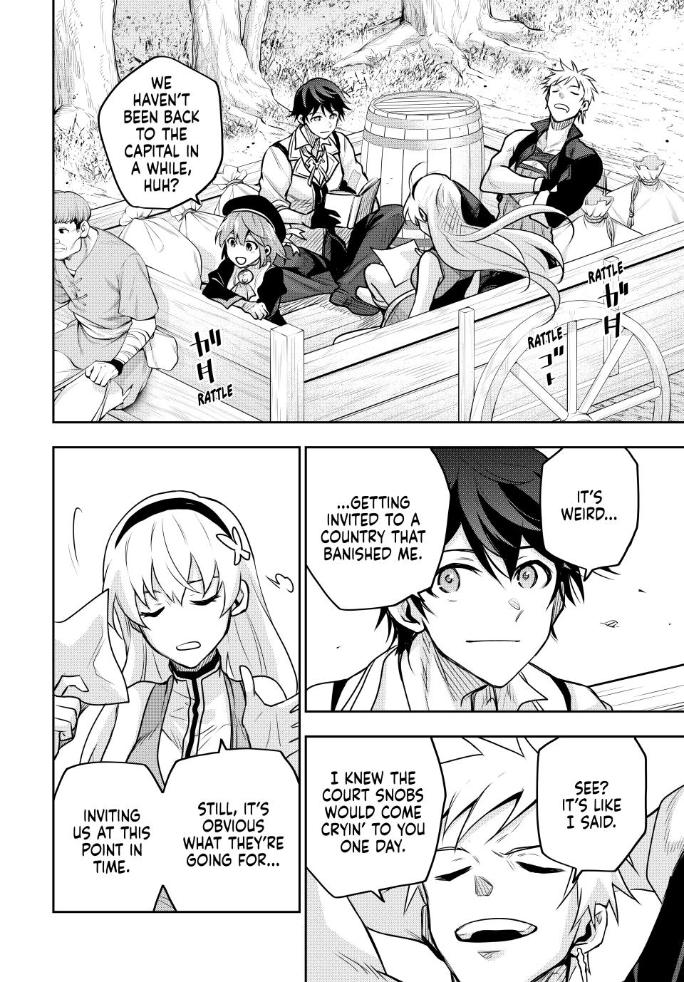 Mikata ga Yowa Sugite Hojo Mahou ni Toushite ita Kyuutei Mahou shi, Tsuihou Sarete Saikyou wo Mezasu Chap 108 - Next Chap 109