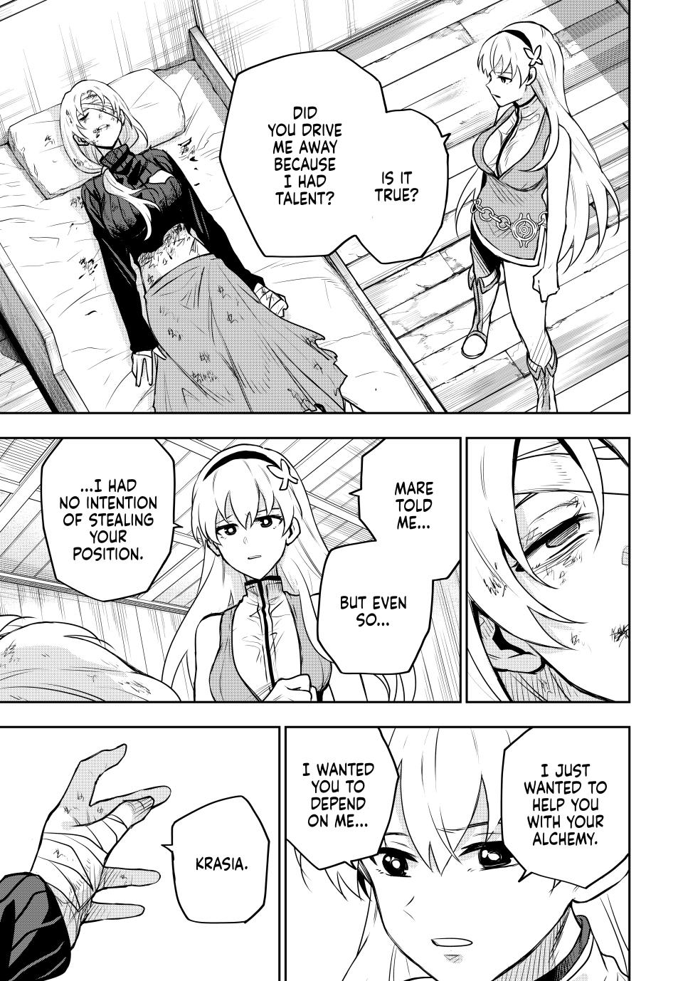 Mikata ga Yowasugite Hojo Mahou ni Tesshiteita Kyuutei Mahoushi, Tsuihou sarete Saikyou wo Mezashimasu Chap 109 - Next Chap 110