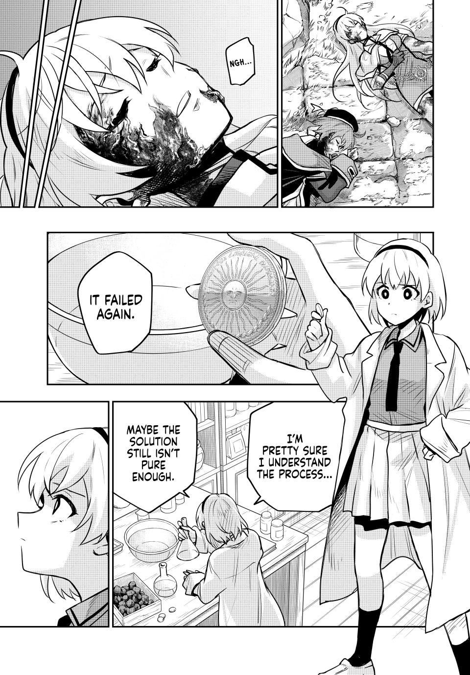 Mikata ga Yowa Sugite Hojo Mahou ni Toushite ita Kyuutei Mahou shi, Tsuihou Sarete Saikyou wo Mezasu Chap 109 - Next Chap 110