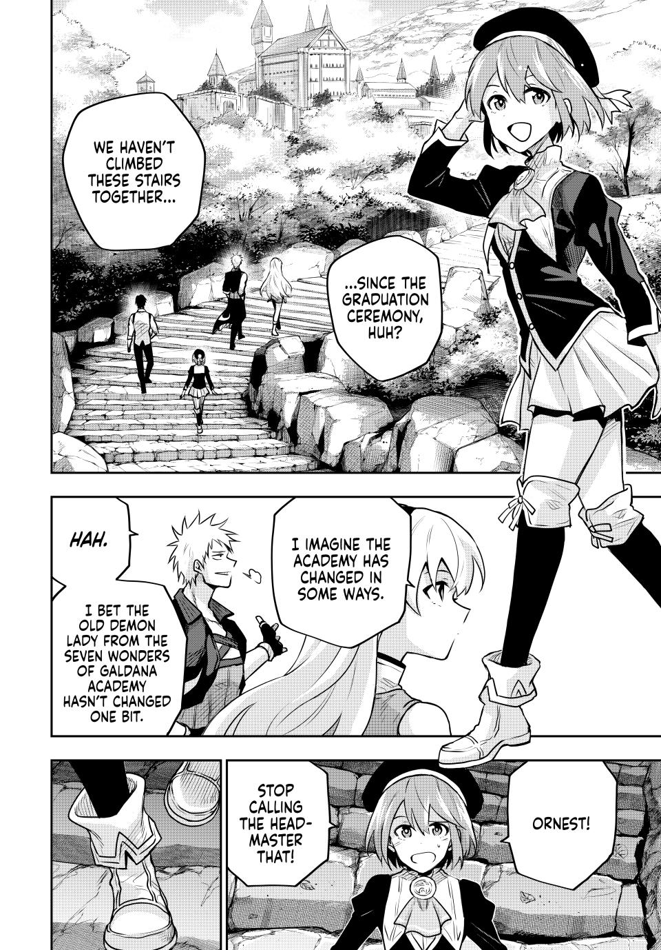 Mikata ga Yowa Sugite Hojo Mahou ni Toushite ita Kyuutei Mahou shi, Tsuihou Sarete Saikyou wo Mezasu Chap 109 - Next Chap 110