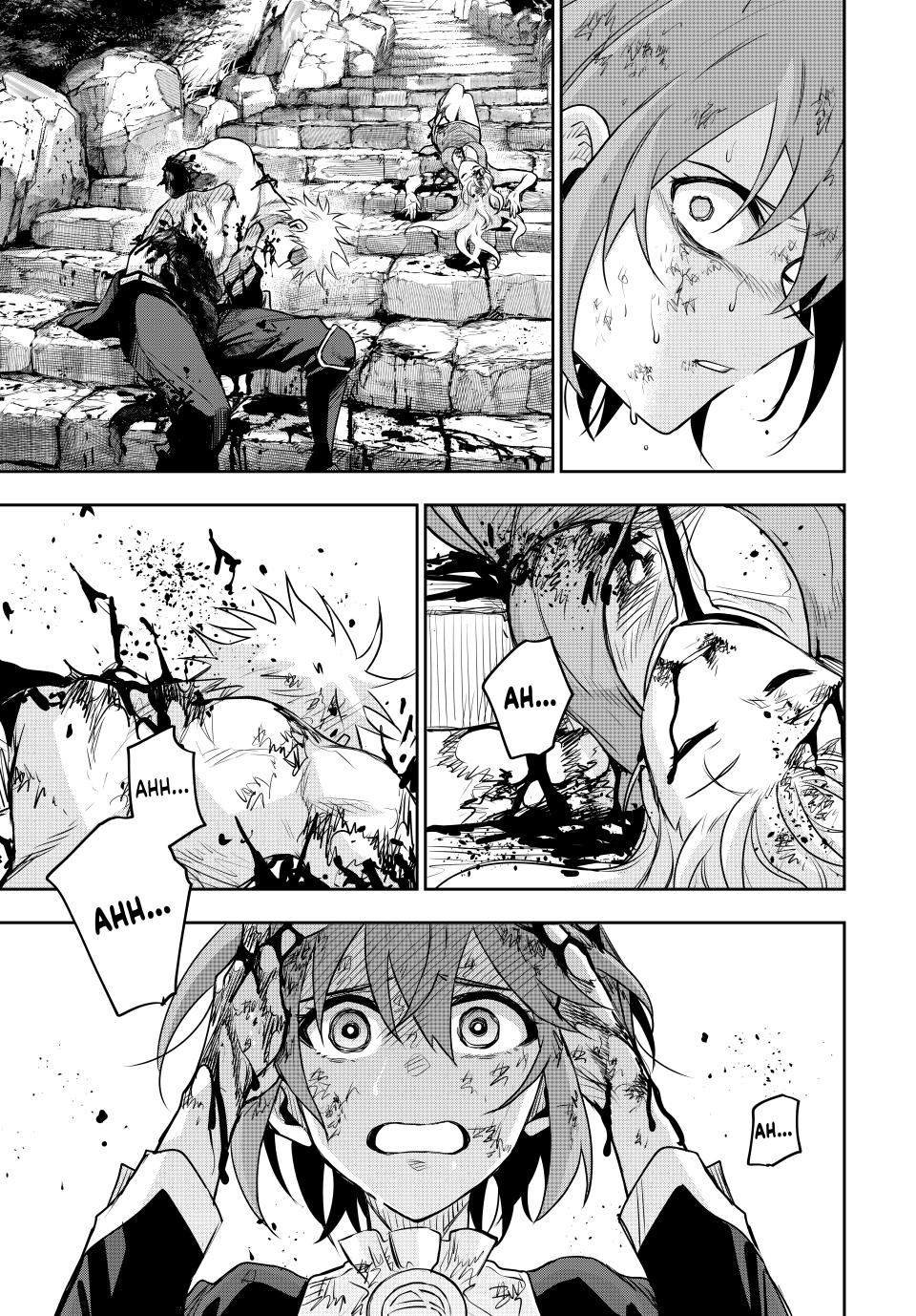 Mikata ga Yowasugite Hojo Mahou ni Tesshiteita Kyuutei Mahoushi, Tsuihou sarete Saikyou wo Mezashimasu Chap 109 - Next Chap 110