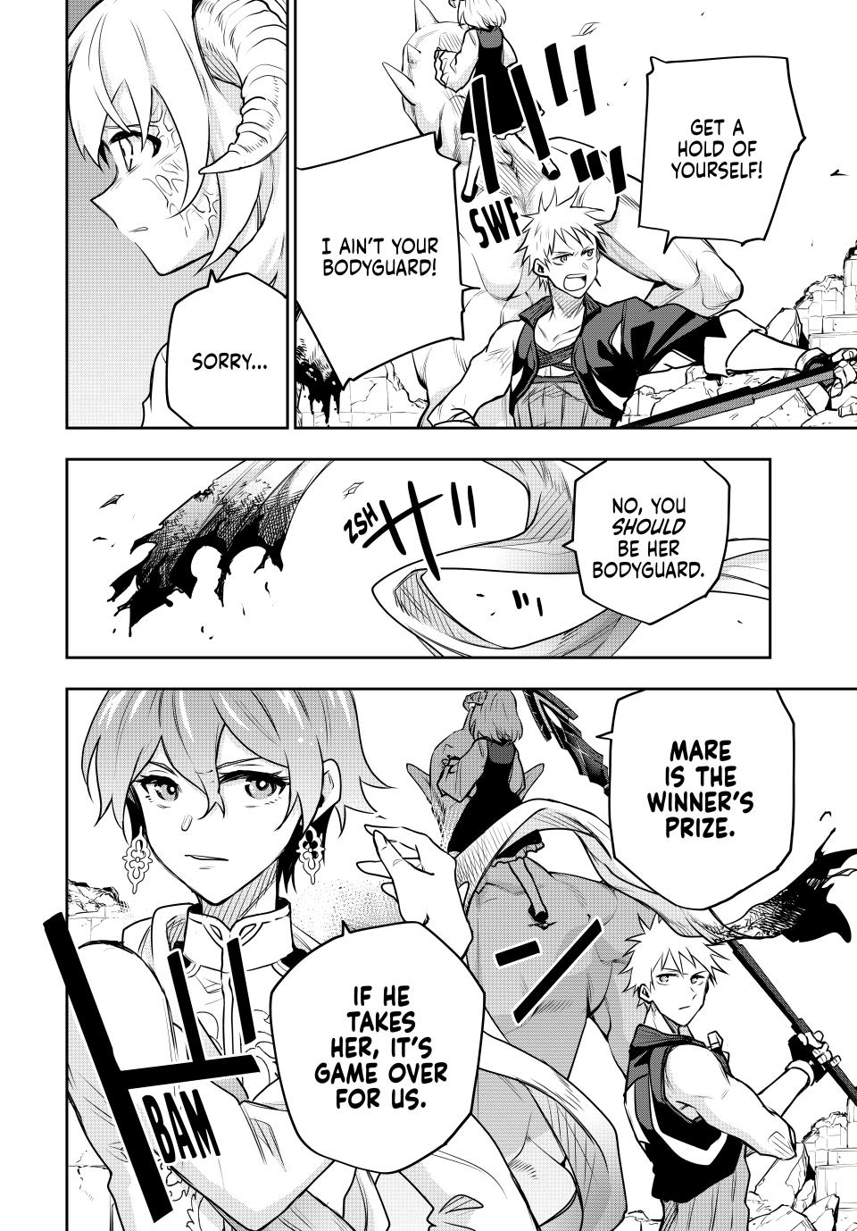 Mikata ga Yowa Sugite Hojo Mahou ni Toushite ita Kyuutei Mahou shi, Tsuihou Sarete Saikyou wo Mezasu Chap 101 - Next Chap 102