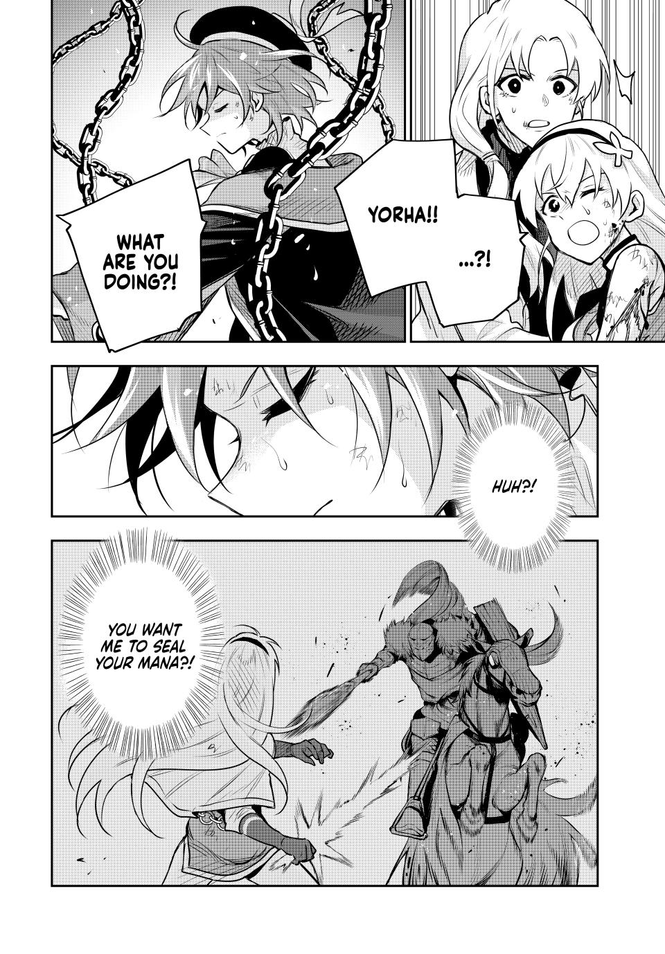 Mikata ga Yowa Sugite Hojo Mahou ni Toushite ita Kyuutei Mahou shi, Tsuihou Sarete Saikyou wo Mezasu Chap 117 - Next Chap 118